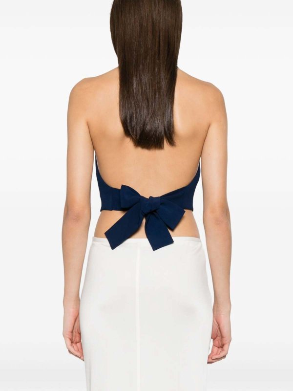 Gilet - Bleu shop online: ELISABETTA FRANCHI