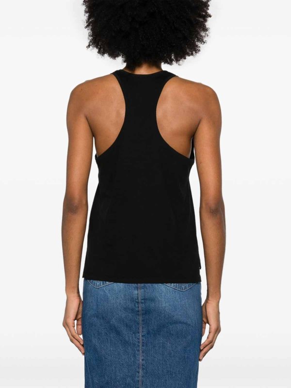 The Best Shops ELISABETTA FRANCHI: トップス＆タンクトップ - トップ/タンクトップ - 黒