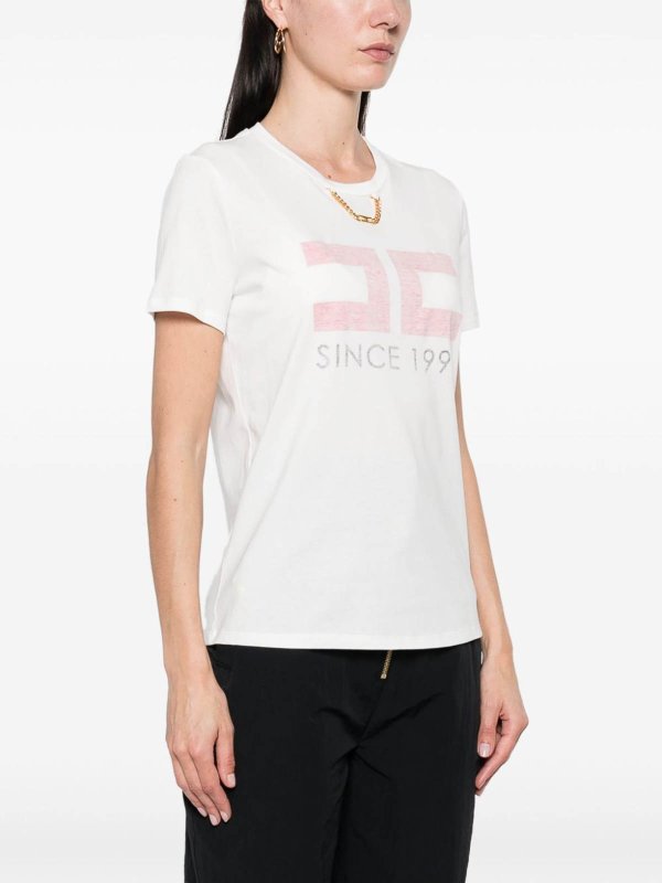 T-Shirt - Blanc shop online: ELISABETTA FRANCHI