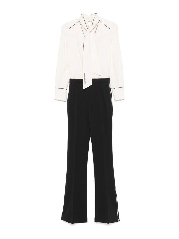 ELISABETTA FRANCHI: ジャンプスーツ - ジャンプスーツ - 白