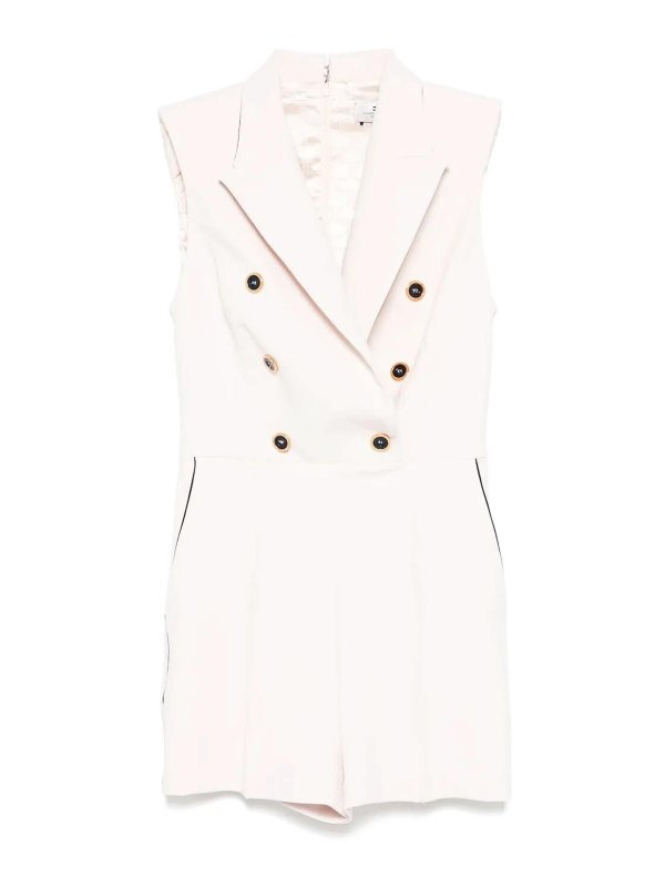 ELISABETTA FRANCHI: tute - Tuta con cintura