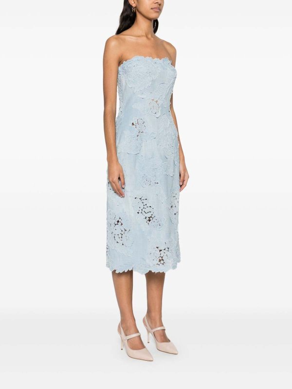 Knielanges Kleid shop online: ERMANNO SCERVINO