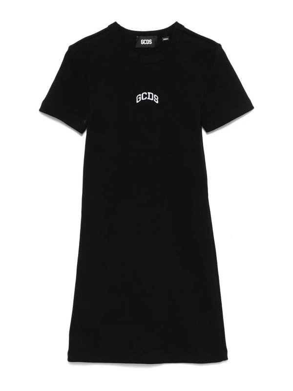 GCDS: ショートドレス - ショートドレス - 黒