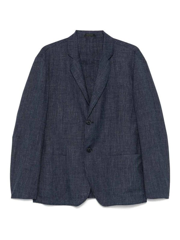 GIORGIO ARMANI: Vestes de costume - Blazer - Noir