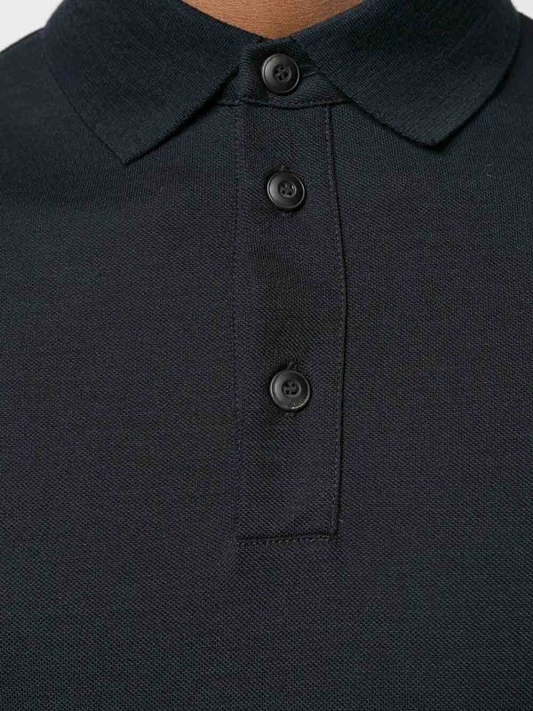 GIORGIO ARMANI buy online ポロシャツ - ブルー