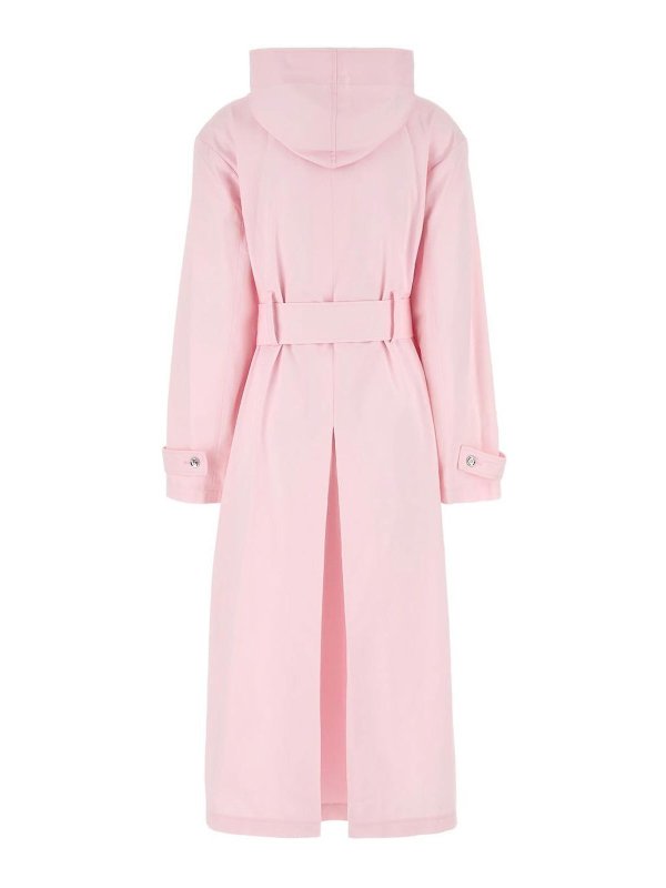 GIVENCHY: trench coats online - Hoody Trench