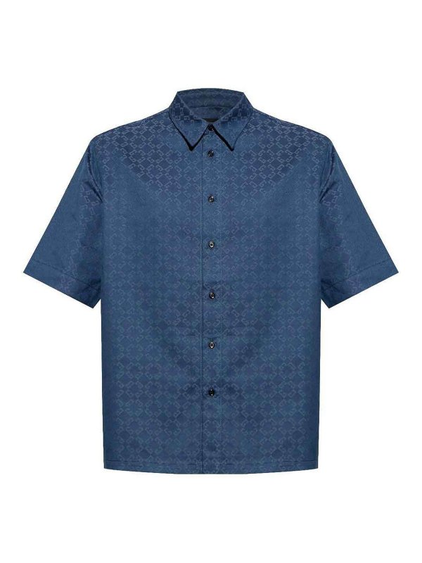 GIVENCHY: shirts - `Monogram Jaquard` Shirt