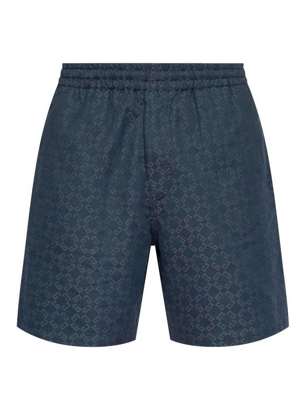 GIVENCHY: Hosen Shorts - Shorts - Dunkles Jeansblau