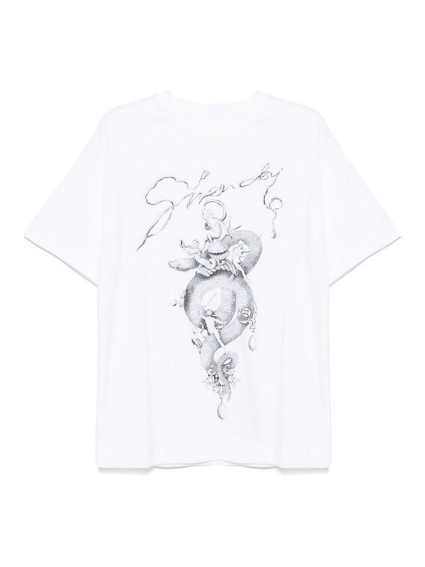 GIVENCHY: Camisetas - Camiseta - Blanco