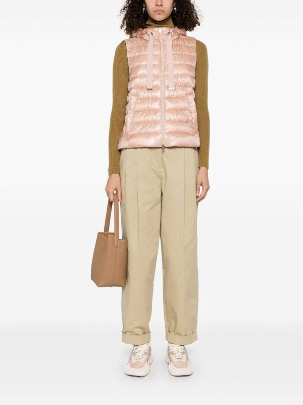 HERNO: ベスト online - ベスト - ライトピンク