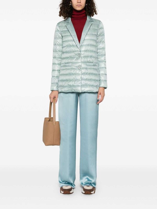 HERNO: padded jackets online - Single-Breasted Blazer