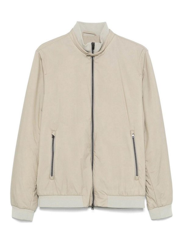 HERNO: casual jackets - `Ecoage` Bomber Jacket