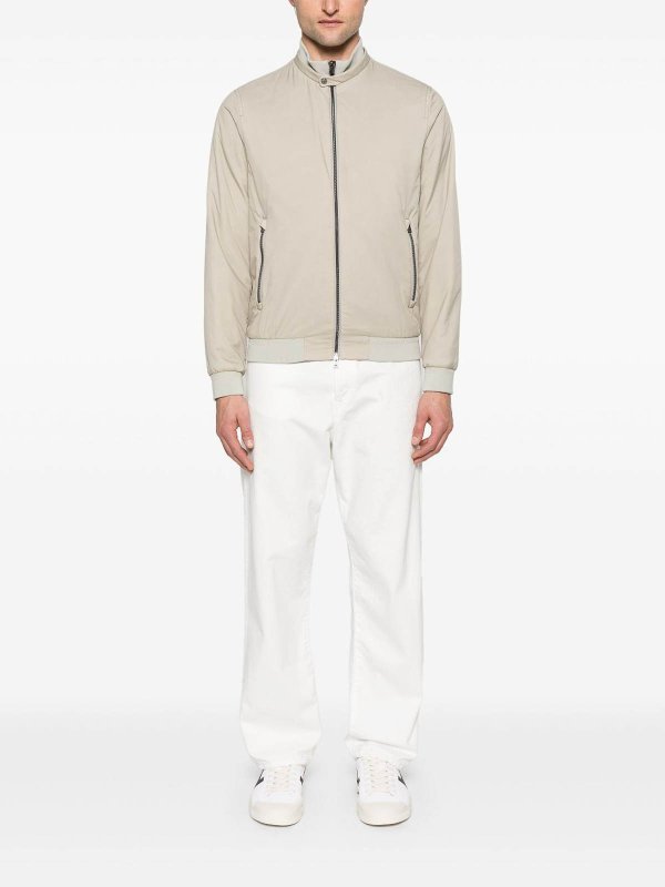 HERNO: casual jackets online - `Ecoage` Bomber Jacket