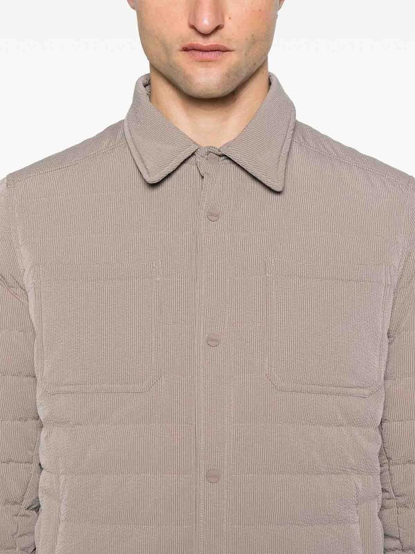 The Best Shops HERNO: Kurze Daunenjacken - Daunenjacke - Grau