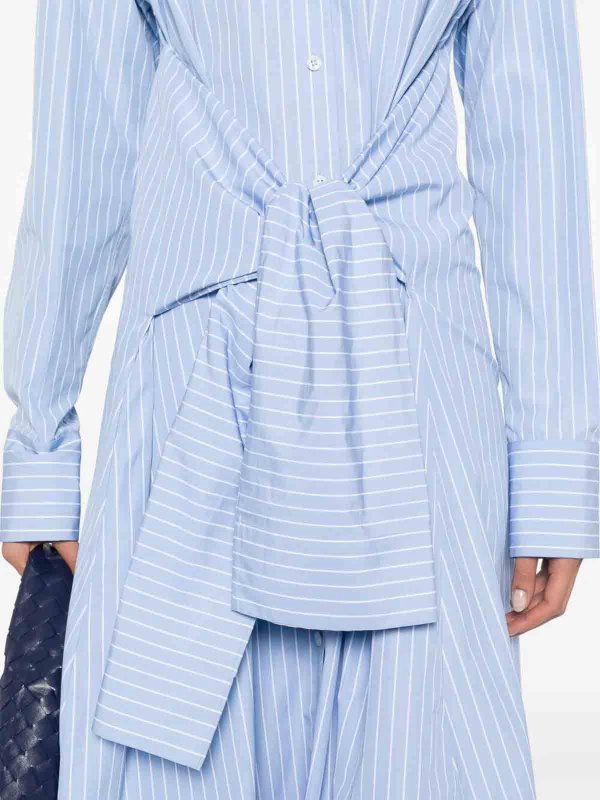 JIL SANDER buy online Robe Au Genou - Bleu Clair