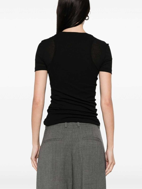 Top - Schwarz shop online: JIL SANDER
