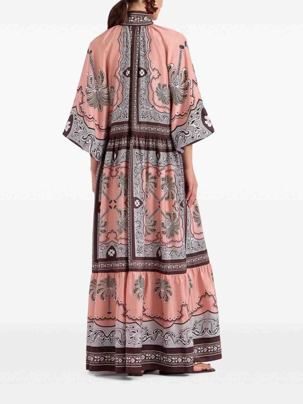 膝丈ドレス - ピンク shop online: LA DOUBLEJ