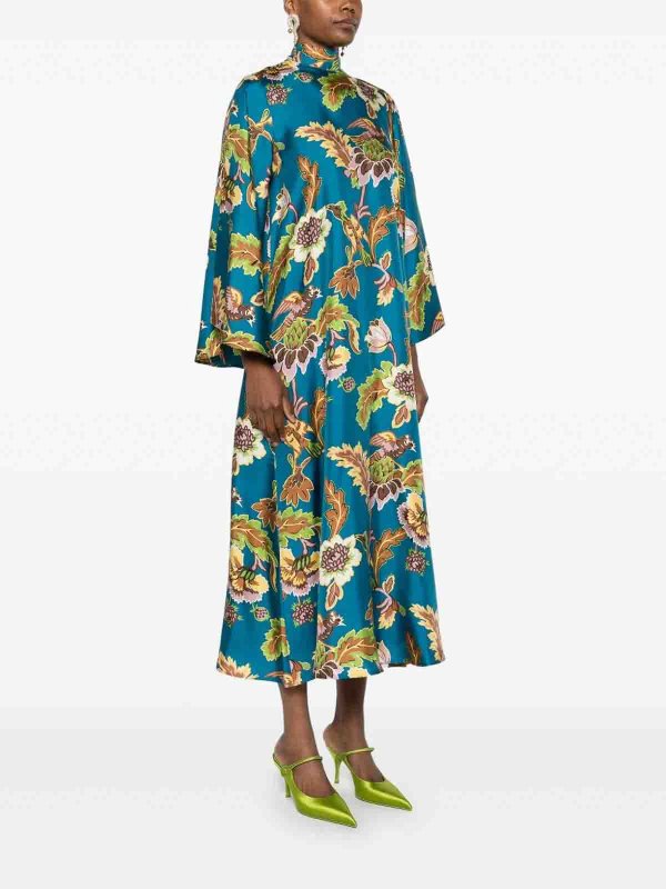 LA DOUBLEJ buy online `Magnifico` Midi Dress