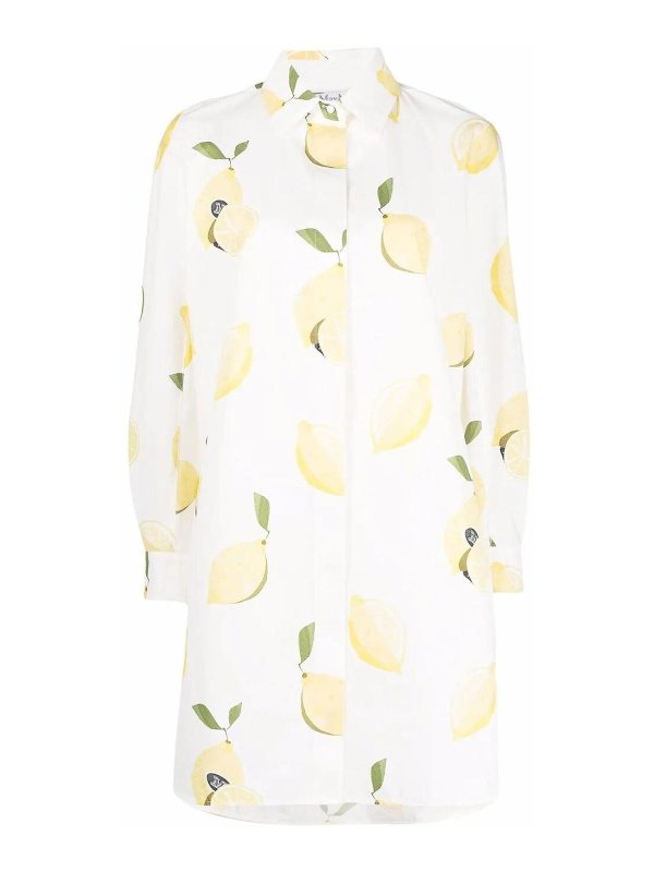 Max Mara: ニーレングスドレス - 膝丈ドレス - 白