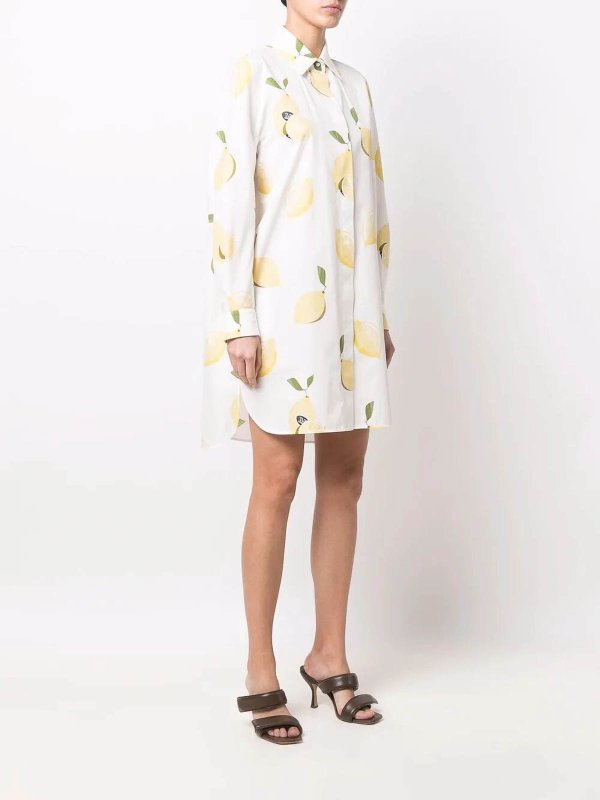 膝丈ドレス - 白 shop online: Max Mara