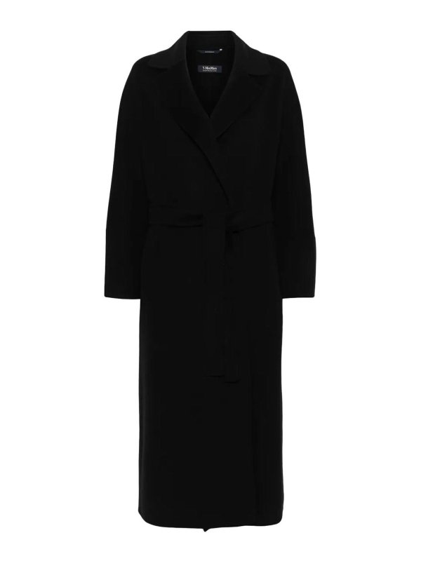 Max Mara: ショートコート - ショートコート - 黒