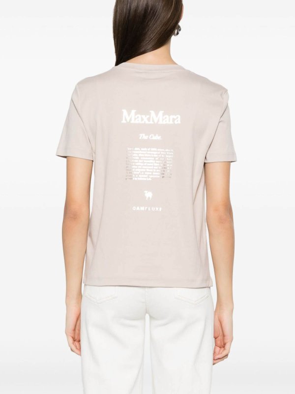 T-Shirt - Beige shop online: Max Mara