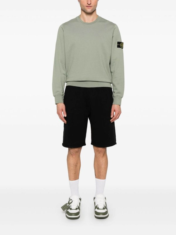 OFF-WHITE: トラウザーショーツ online - ショートパンツ - ライトブルー