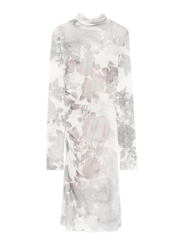 PATRIZIA PEPE: ニーレングスドレス - 膝丈ドレス - グレー