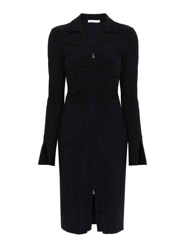 PATRIZIA PEPE: ニーレングスドレス - 膝丈ドレス - 黒