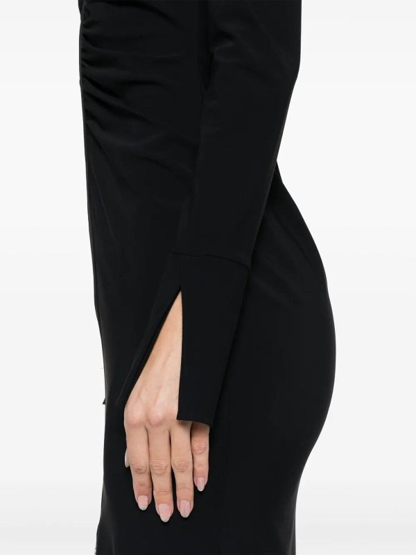 膝丈ドレス - 黒 shop online: PATRIZIA PEPE