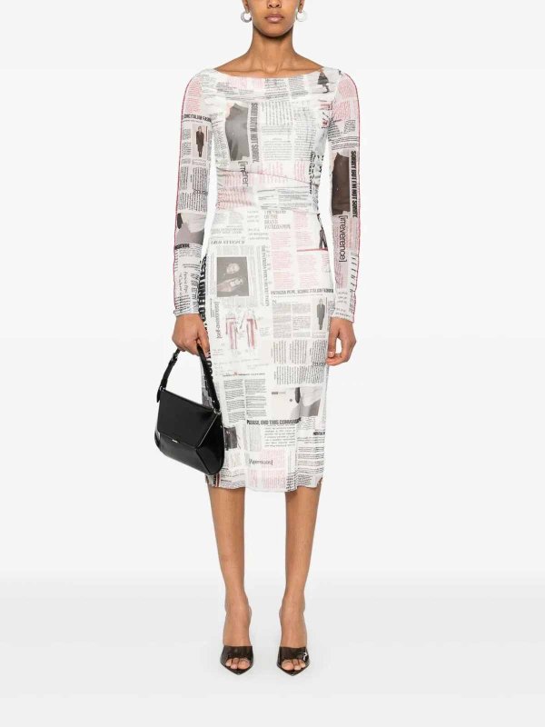 PATRIZIA PEPE: knee length dresses online - Dress
