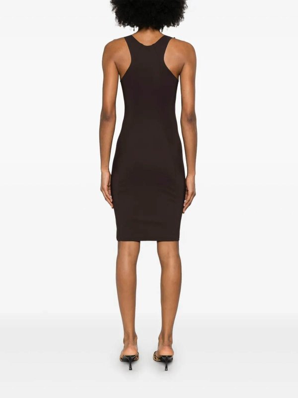 PATRIZIA PEPE buy online Knielanges Kleid - Braun