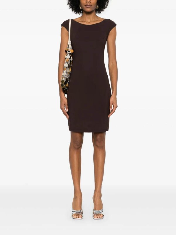 PATRIZIA PEPE: Vestidos media pierna online - Vestido Midi - Marrón