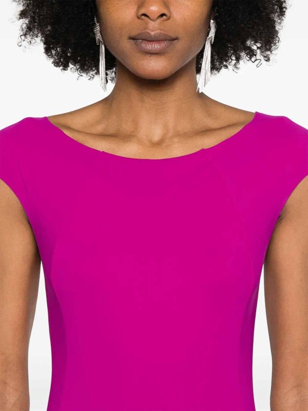 The Best Shops PATRIZIA PEPE: ニーレングスドレス - 膝丈ドレス - 紫