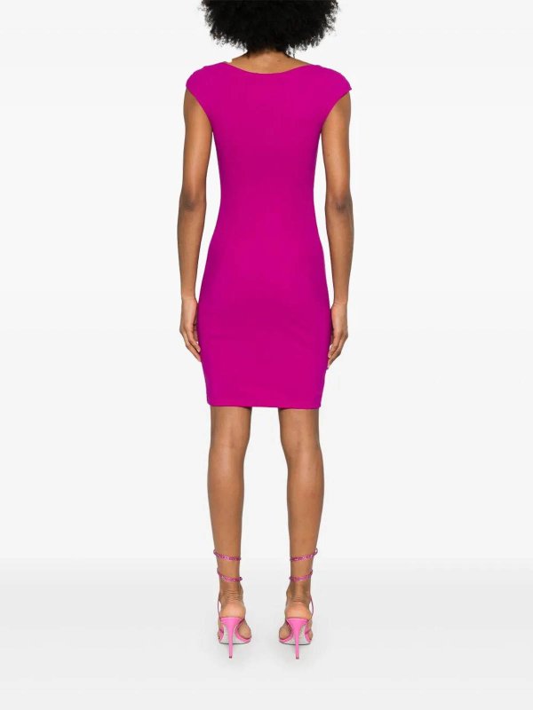 膝丈ドレス - 紫 shop online: PATRIZIA PEPE