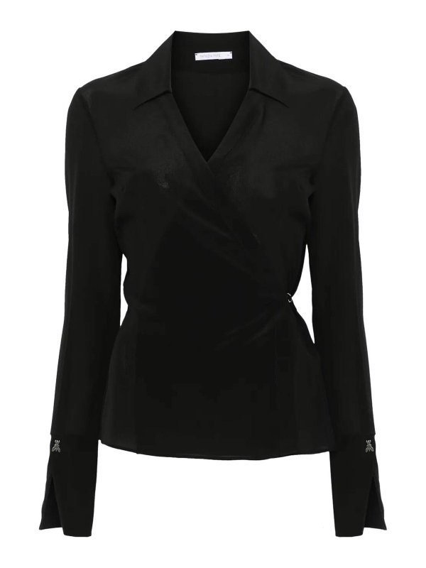 PATRIZIA PEPE: Hemden - Hemd - Schwarz