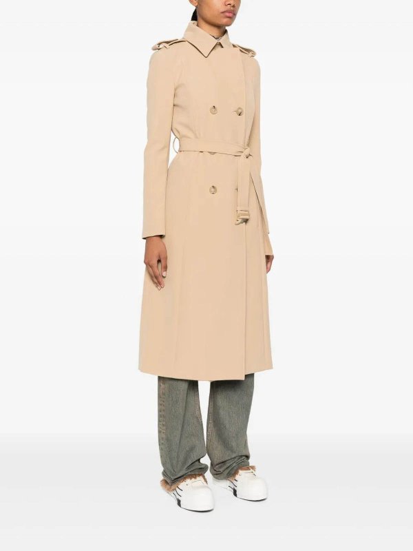 The Best Shops PATRIZIA PEPE: Trenchs - Trench-Coat - Beige