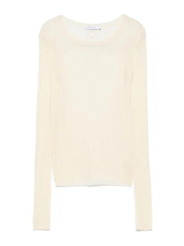 PATRIZIA PEPE: クルーネック - クルーネック - クリーム