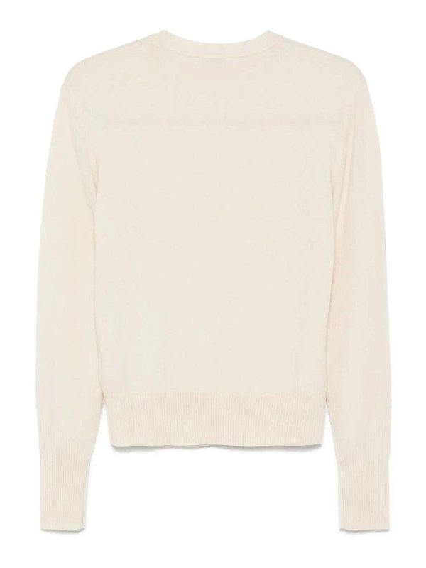 PATRIZIA PEPE: Suéteres con cuello pico online - Suéter Cuello Redondo - Beis