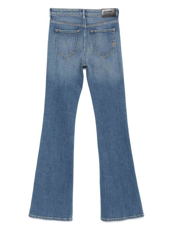 Pinko: Bootcut online - Bootcut Jeans - Blau
