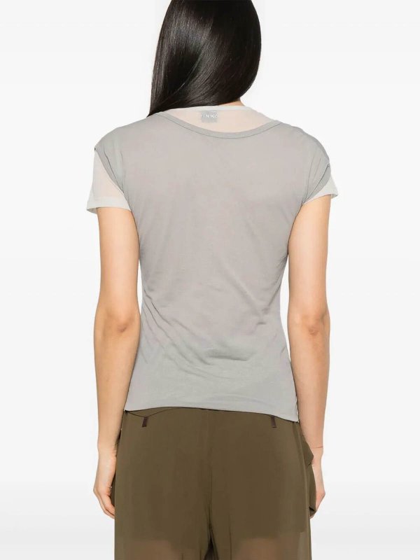 Pinko buy online Rundhalspullover - Grau