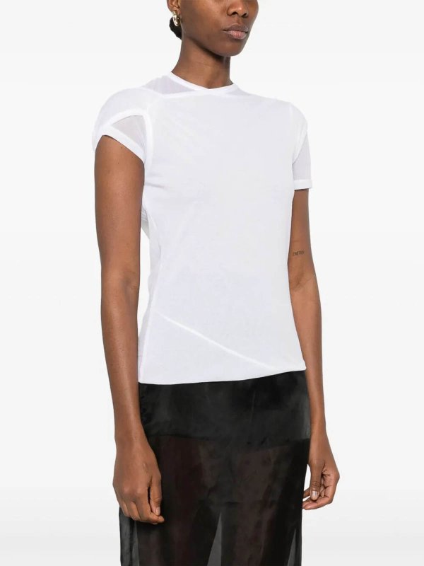 The Best Shops Pinko: Suéteres con cuello pico - Suéter Cuello Redondo - Blanco