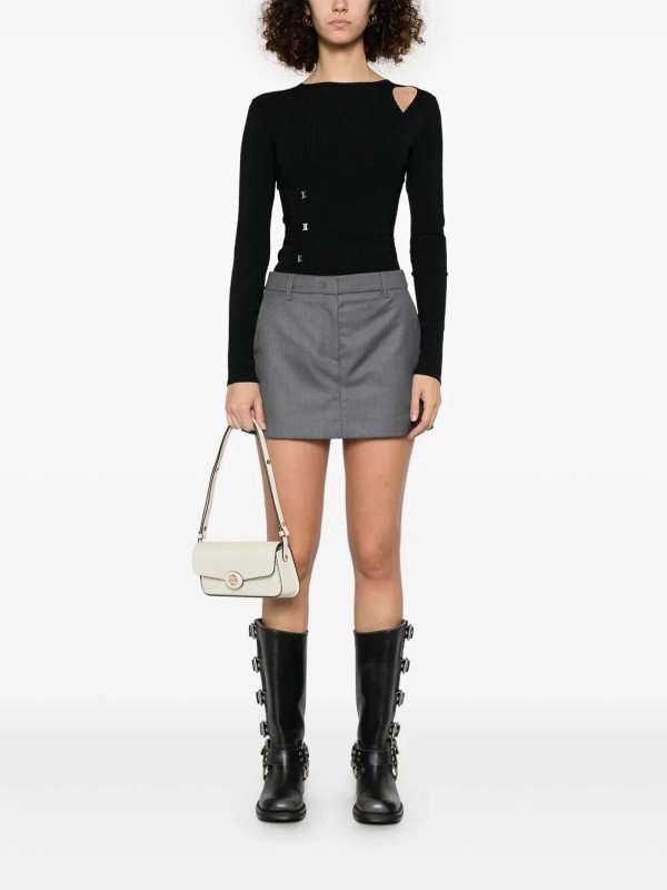 Pinko: Suéteres con cuello pico online - Suéter Cuello Redondo - Negro