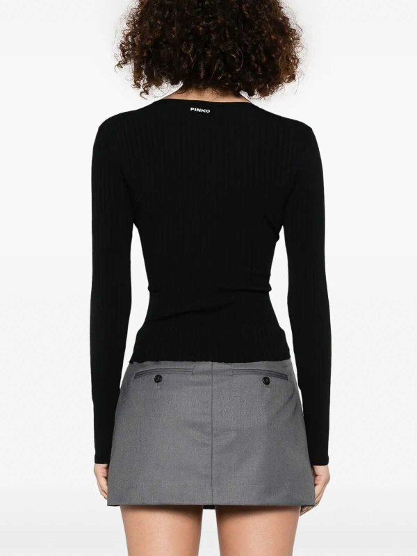 Suéter Cuello Redondo - Negro shop online: Pinko