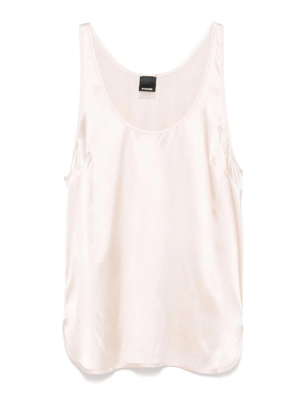 Pinko: Tops und Tank Tops - Top - Camel