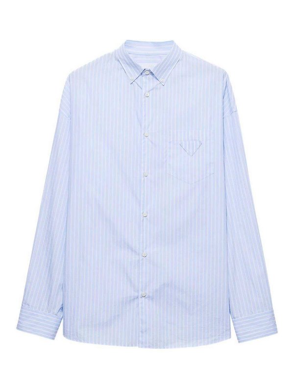 PRADA: shirts - Striped Shirt