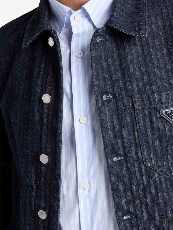 Striped Shirt shop online: PRADA