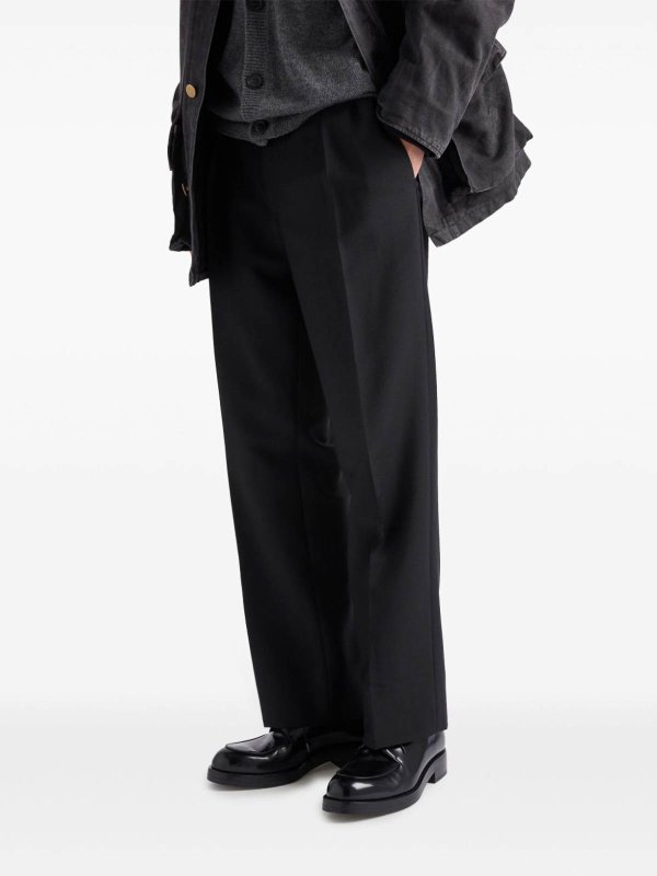 The Best Shops PRADA: Trousers Shorts - Wool And Mohair Pants