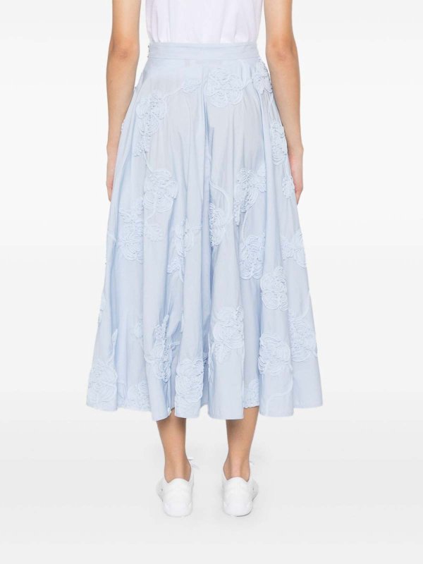 ROTATE Birger Christensen buy online `Flower` Maxi Skirt
