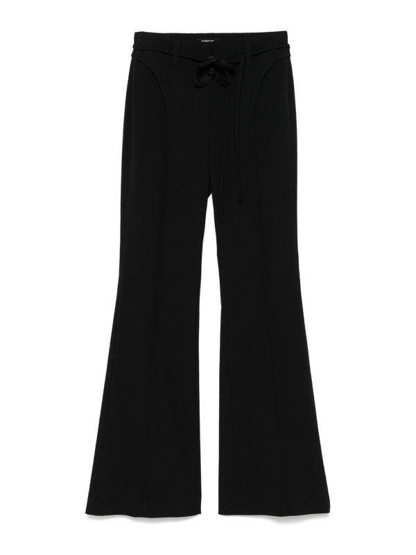 ROTATE Birger Christensen: Pantalones casual - Shorts - Negro